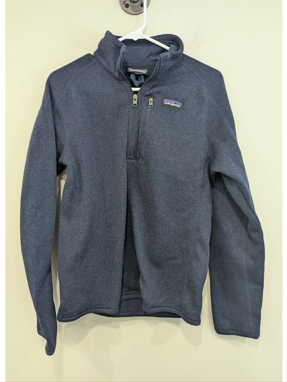 Patagonia Blue Better Sweater Quarter Zip Pullover Size XS